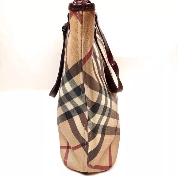 BURBERRY Nova Check Tote Bag - Picture 3 of 14